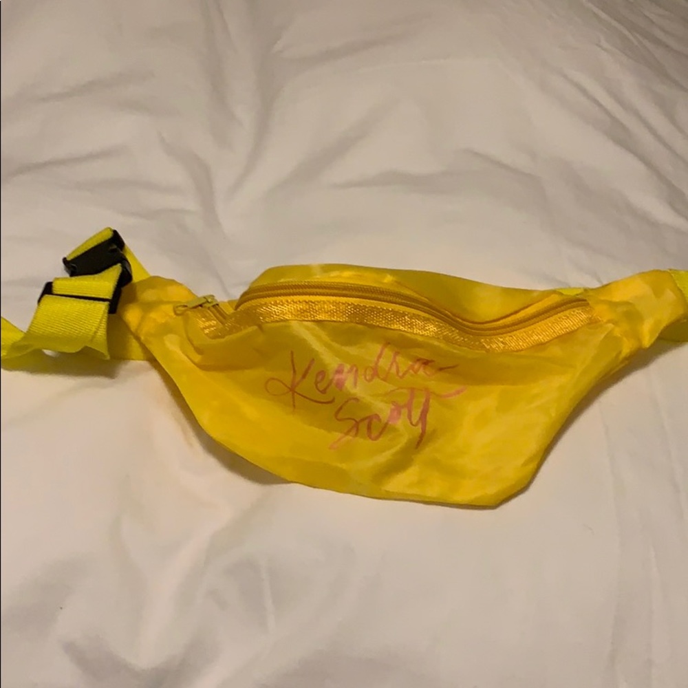 Kendra Scott yellow fanny pack